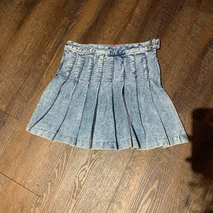 Signature 8 Jean Skirt